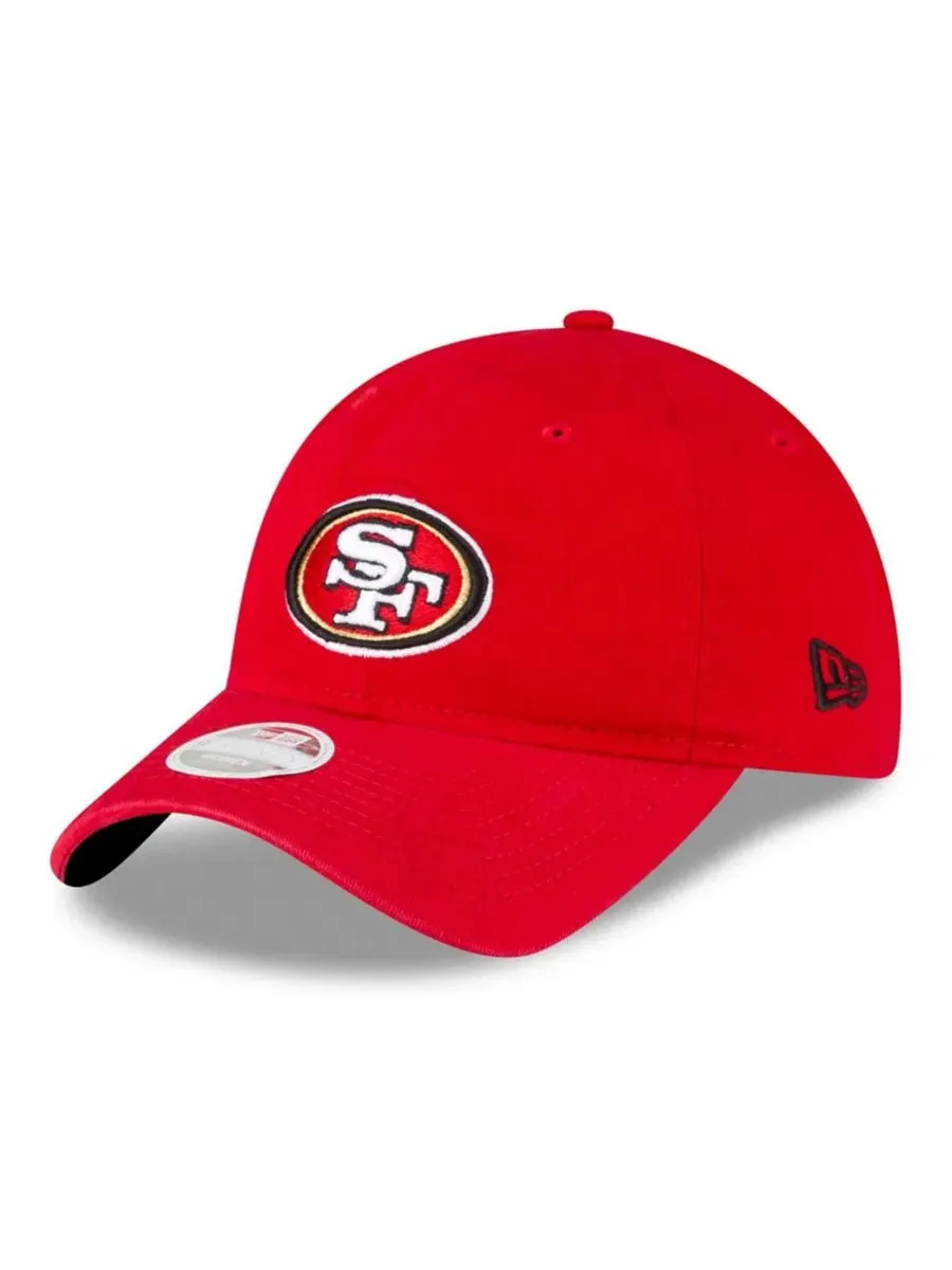 Кепка New Era San Francisco 49ers 80th Anniversary Side Patch 9TWENTY — изображение 4 из 5, алый