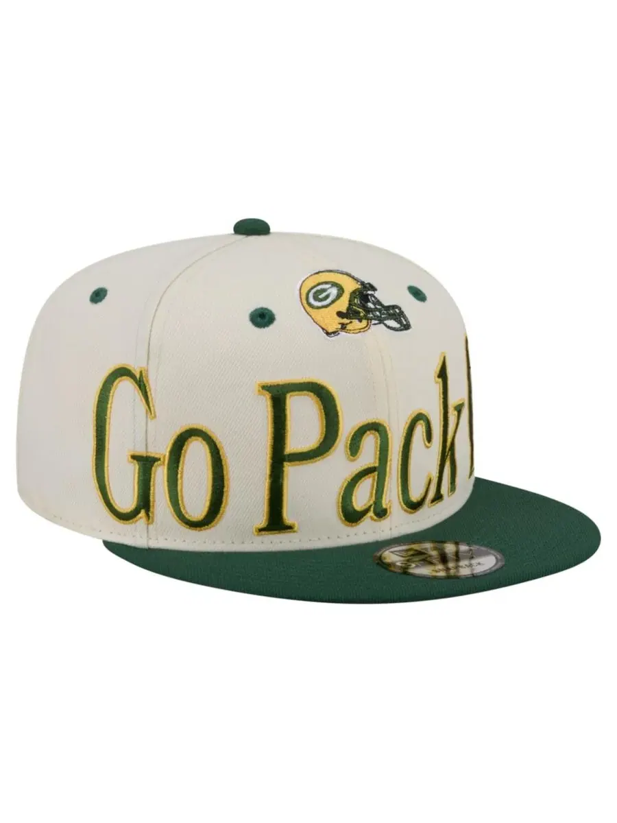Кепка-снапбек с вышивкой Green Bay Packers New Era