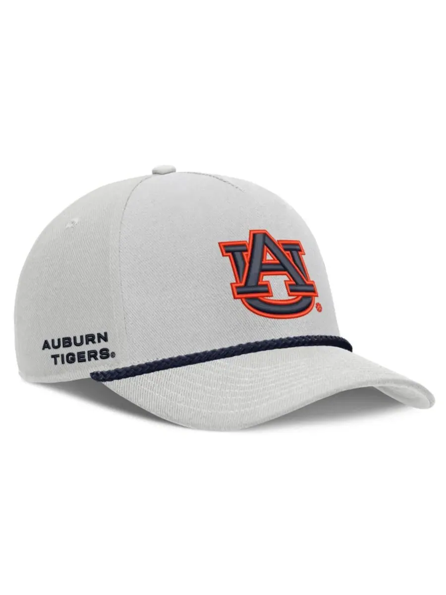 Кепка Nike Auburn Tigers Rope Rise с вышитым логотипом — изображение 3 из 4, серый