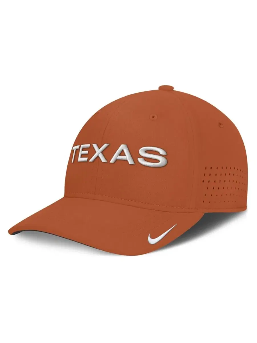 Кепка с вышивкой Aerobill Swooshflex Dri-FIT Texas Longhorns Nike