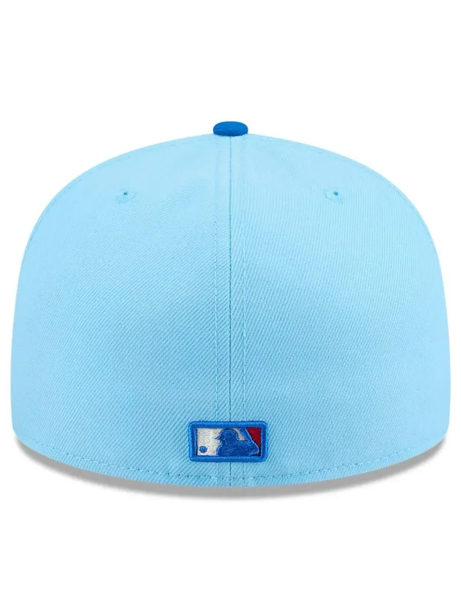 New Era Мужская светло-голубая/синяя бейсболка Los Angeles Dodgers 2025 Fourth of July 59FIFTY — изображение 2 из 4