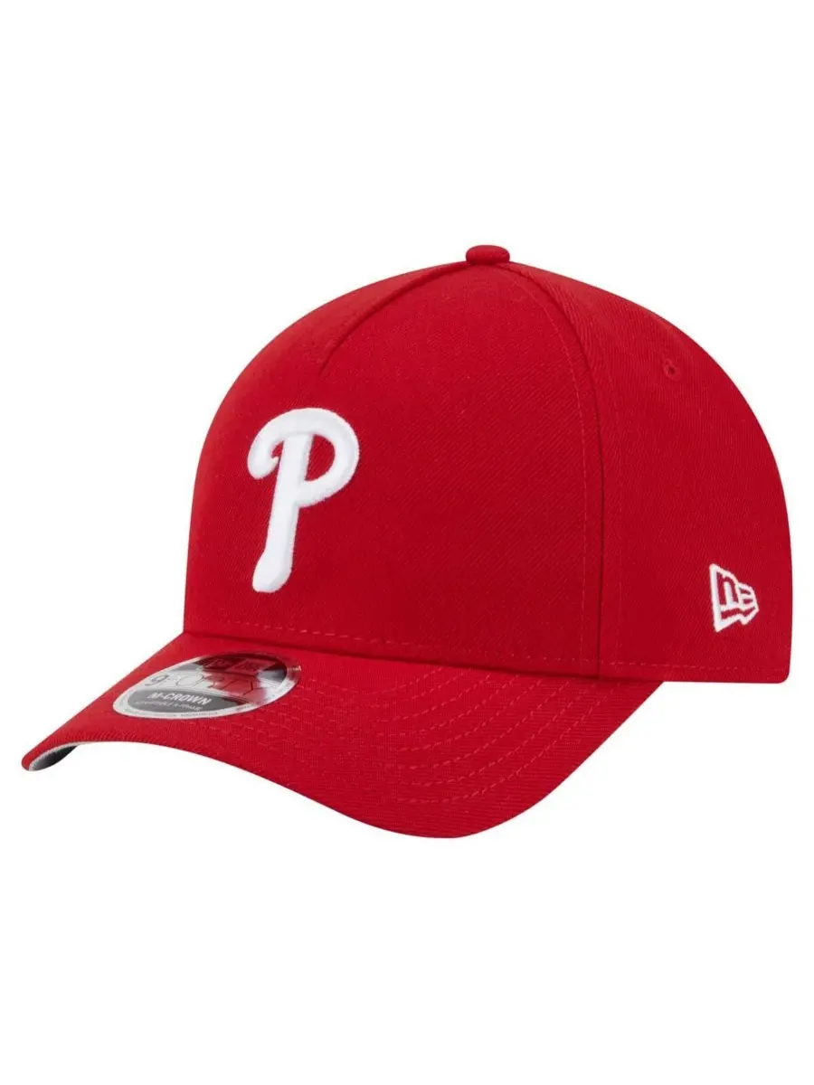 New Era Мужская красная бейсболка Philadelphia Phillies 9FORTY с регулируемой высотой M-Crown