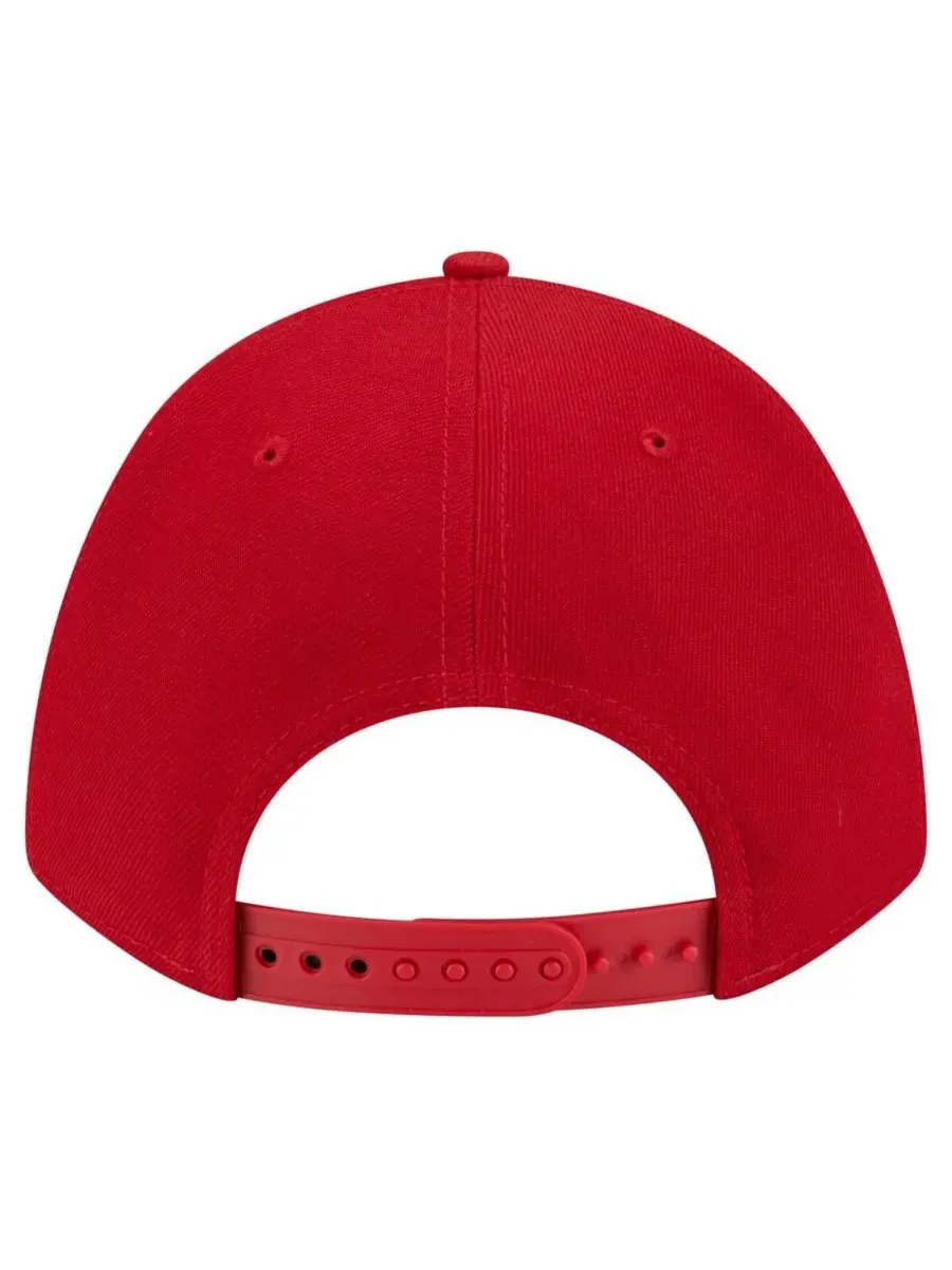 New Era Мужская красная бейсболка Philadelphia Phillies 9FORTY с регулируемой высотой M-Crown — изображение 2 из 4, красный