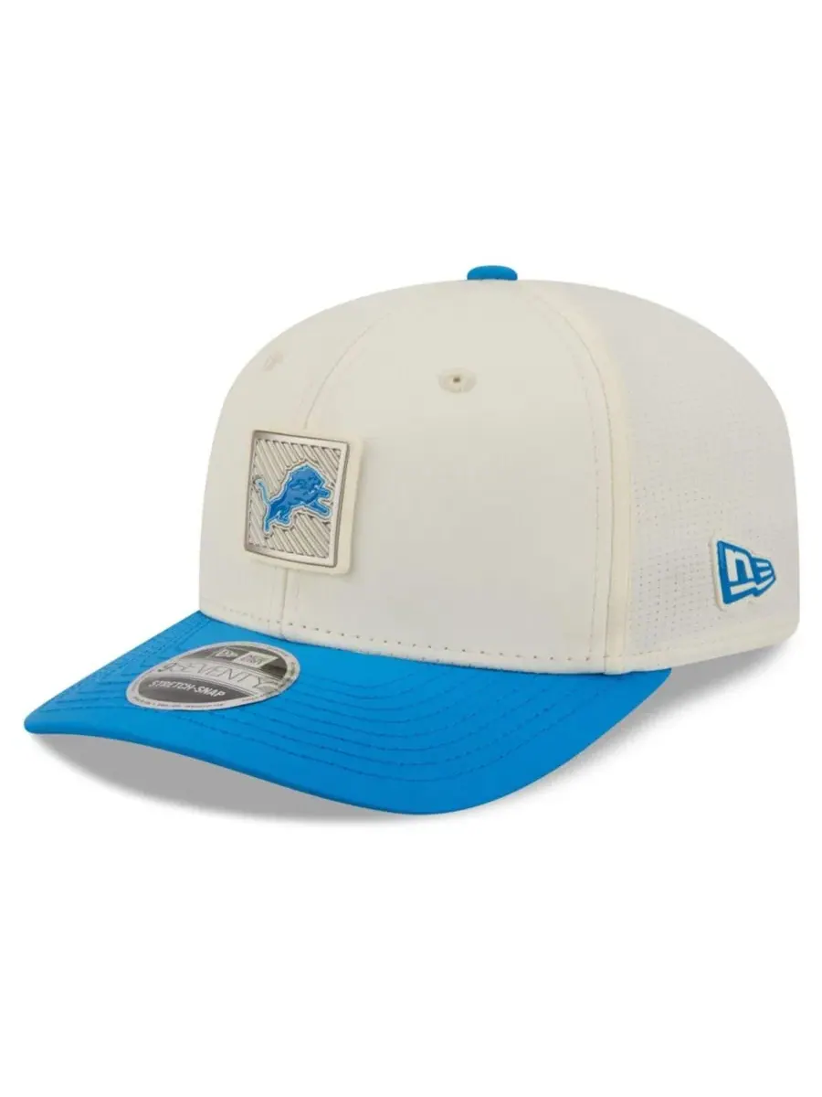 Кепка 9SEVENTY Detroit Lions 2026 Training Camp New Era — изображение 3 из 5, кремовый синий
