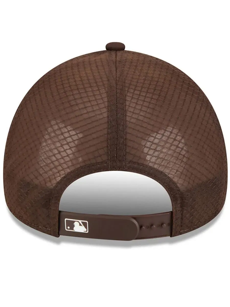 Кепка 9FORTY Apex с вышитым логотипом San Diego Padres New Era — изображение 2 из 4, коричневый