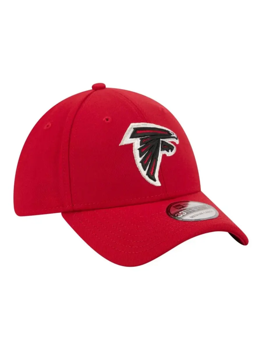 Бейсболка с вышитым логотипом Atlanta Falcons New Era — изображение 3 из 7, красный
