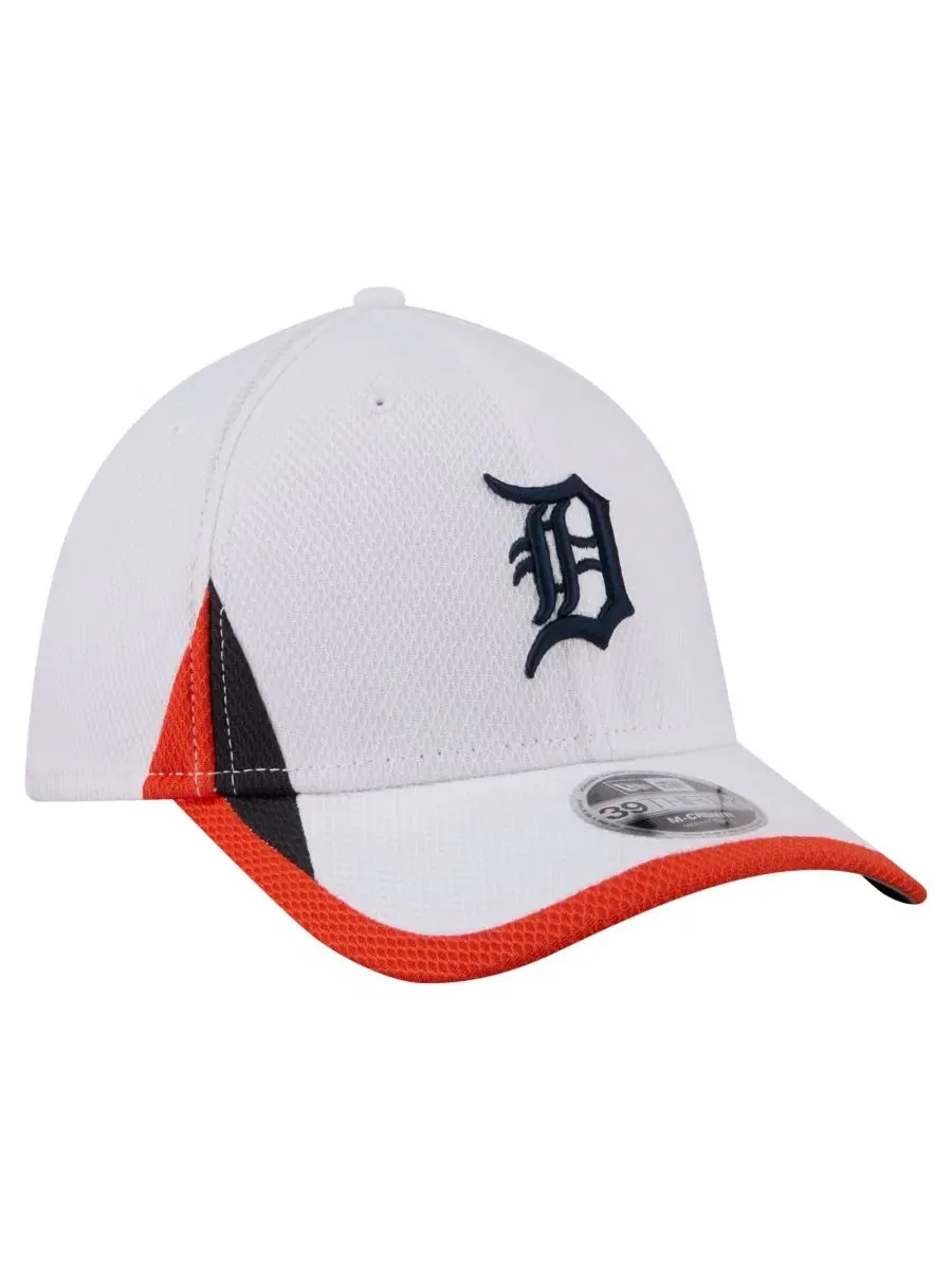 Бейсболка New Era с вышивкой Detroit Tigers — изображение 3 из 5, белый