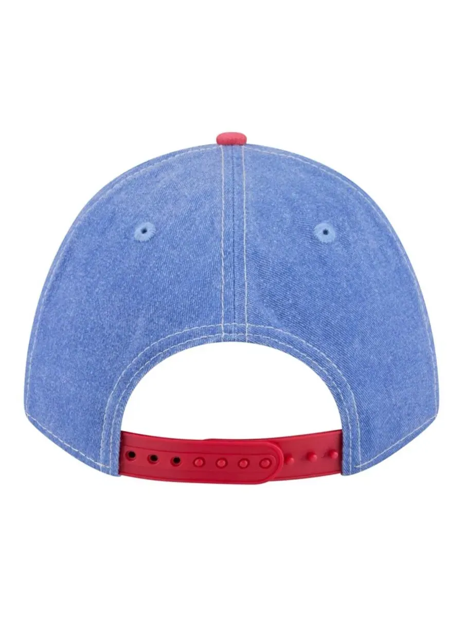 Кепка с принтом Felt M-Crown 9FORTY New Era — изображение 4 из 5, красный