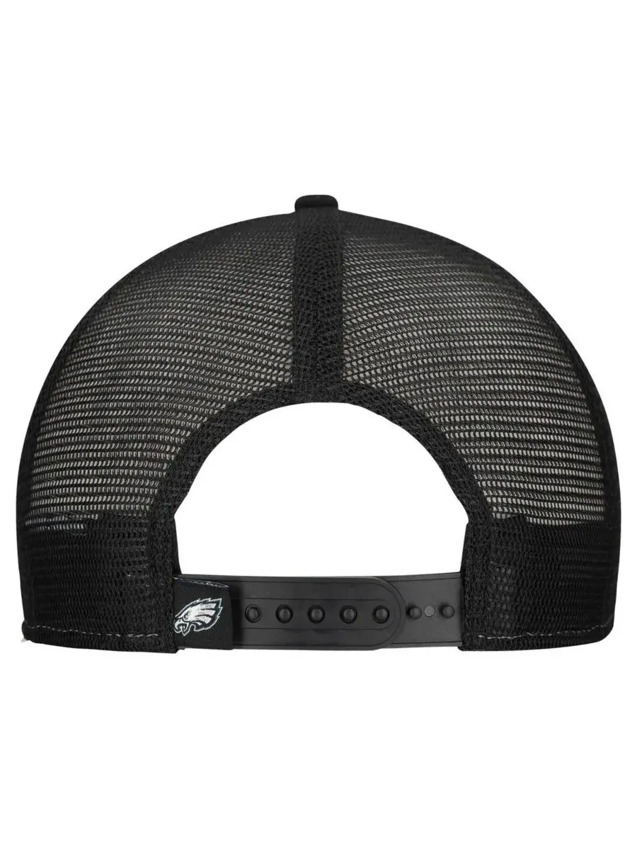 New Era Мужская бейсболка Philadelphia Eagles Outdoor Split Panel 9FIFTY Snapback — изображение 2 из 4, зеленый черный