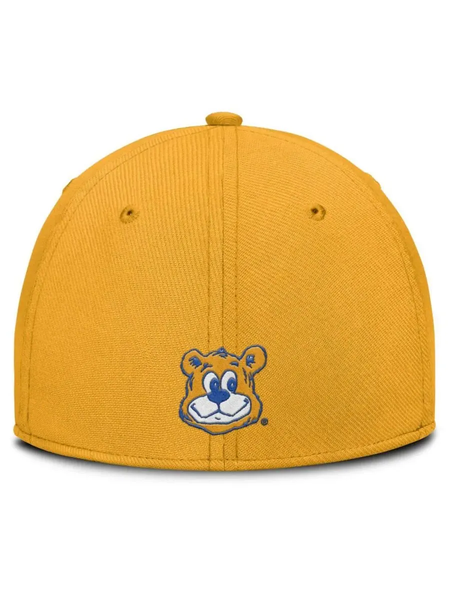 Мужская золотистая кепка UCLA Bruins Rise Academic Dri-FIT Flex Nike — изображение 4 из 4, золото