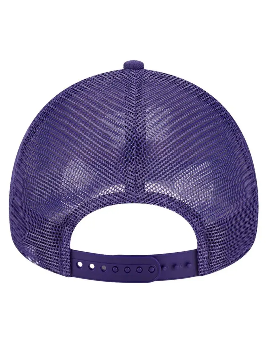 New Era Мужская фиолетово-оранжевая кепка-тракер Phoenix Suns Tip Off A-Frame Trucker 9FORTY с — изображение 4 из 4