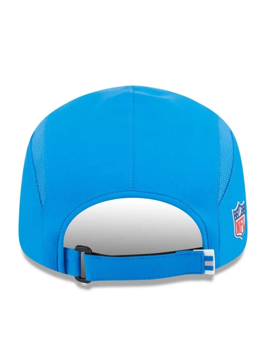 New Era Мужская синяя регулируемая кепка Detroit Lions 2025 Sideline Runner — изображение 2 из 5, синий