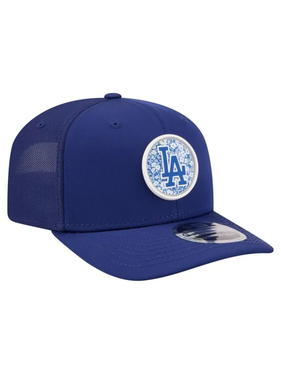Кепка New Era с флоральным патчем — изображение 3 из 5, королевский