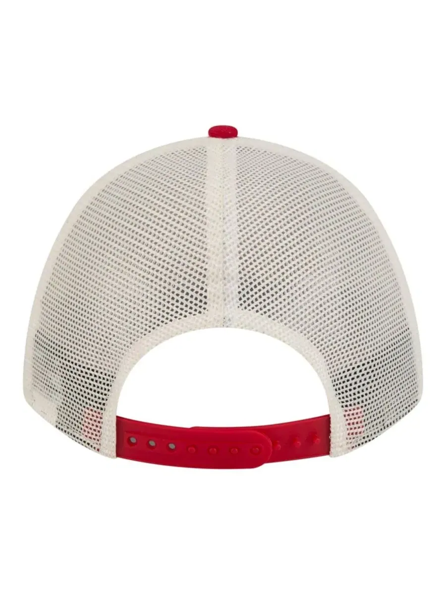 Бейсболка кепка с вышивкой Philadelphia Phillies Retro 9FORTY M-Crown A-Frame Trucker New Era — изображение 4 из 5
