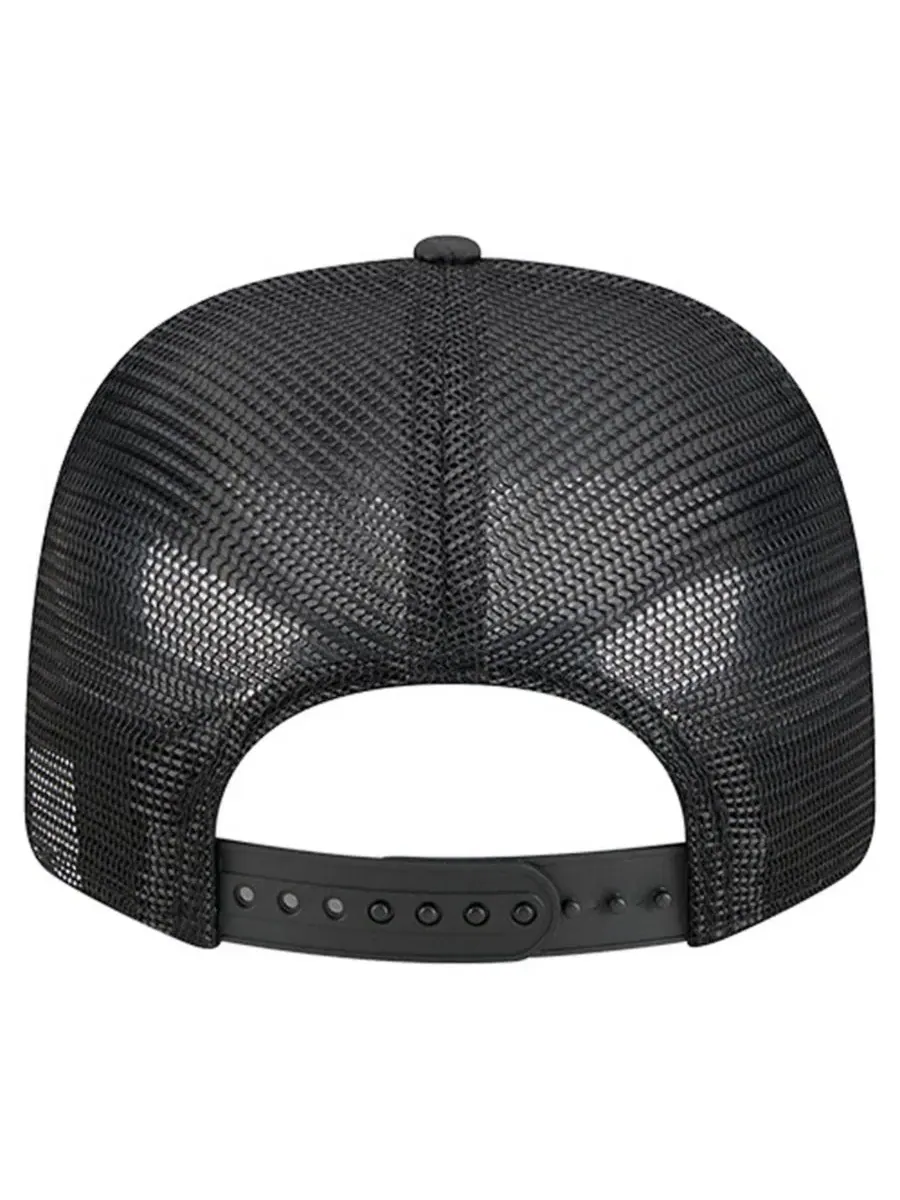 Кепка-тракер с козырьком Chicago Blackhawks Quilted 9SEVENTY New Era — изображение 3 из 5, черный