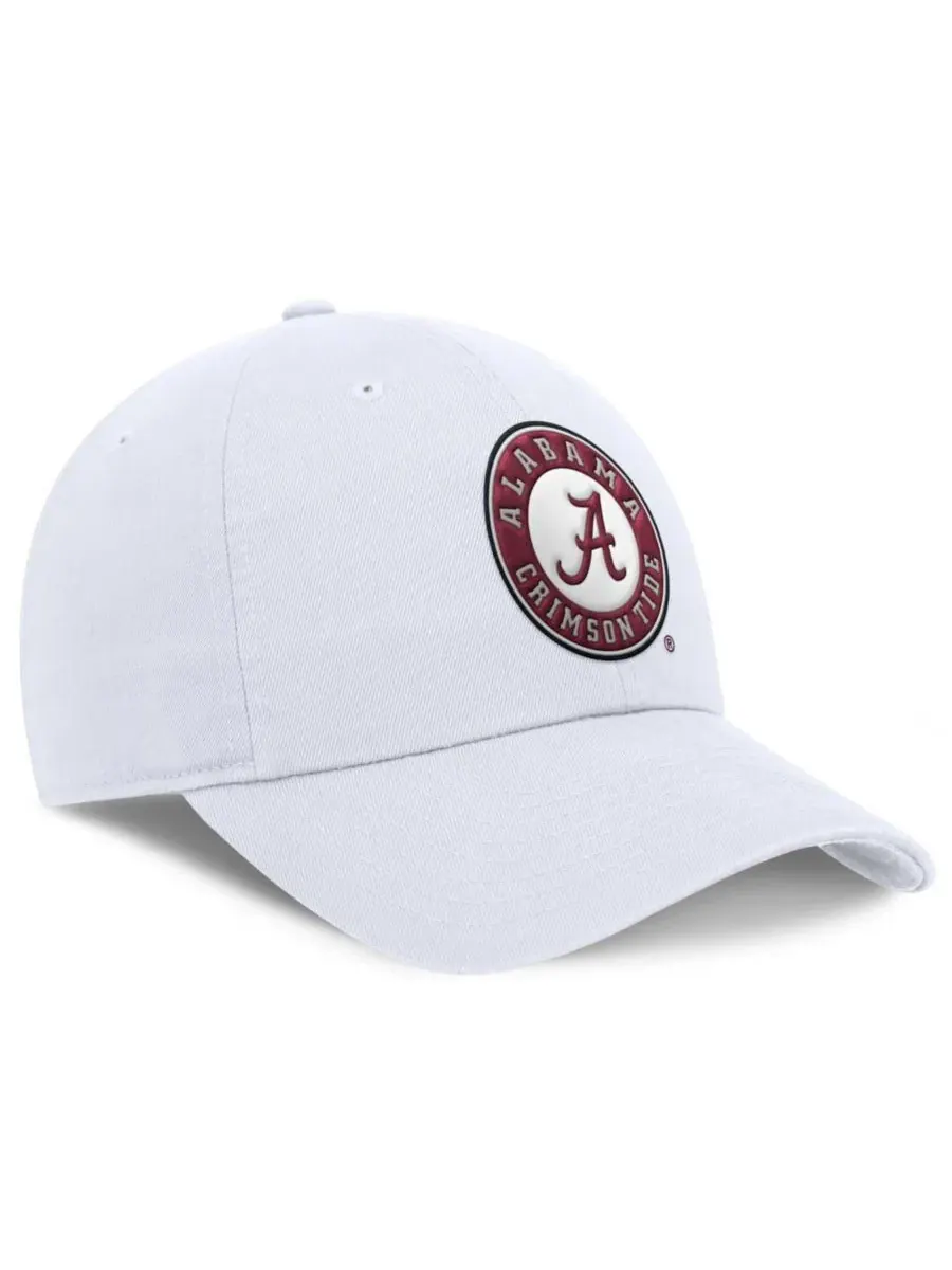 Кепка Dri-FIT с вышивкой Alabama Crimson Tide Nike — изображение 4 из 4, белый