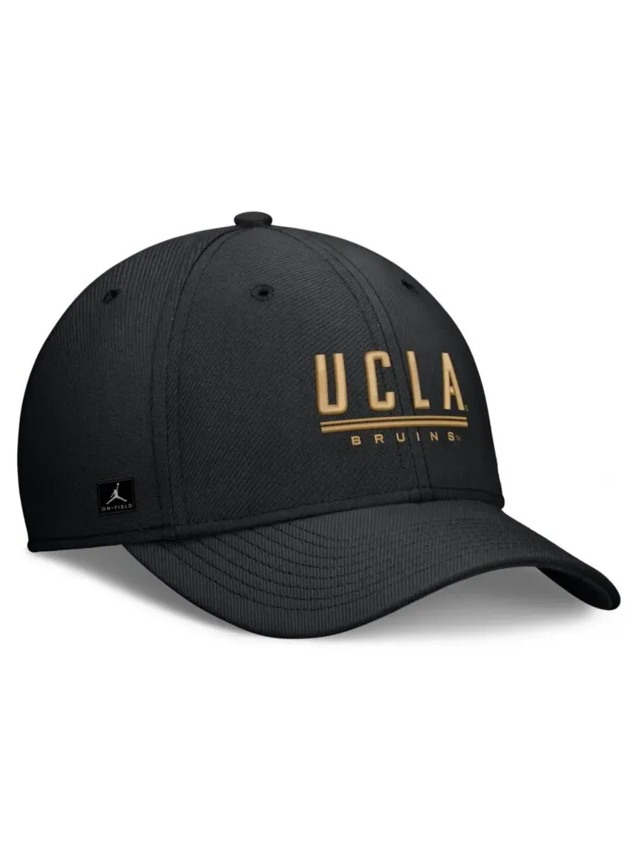 Бейсболка Jordan UCLA Bruins Game Day Rise Swooshflex — изображение 3 из 4, черный