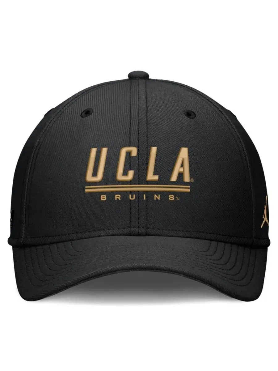 Бейсболка Jordan UCLA Bruins Game Day Rise Swooshflex — изображение 4 из 4, черный