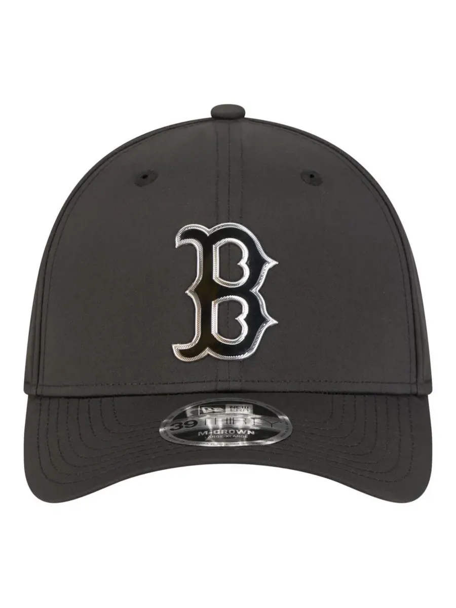 Кепка New Era с вышитым логотипом Boston Red Sox — изображение 2 из 5, черный