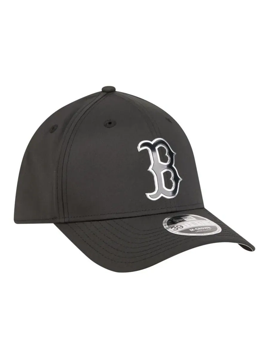 Кепка New Era с вышитым логотипом Boston Red Sox — изображение 3 из 5, черный