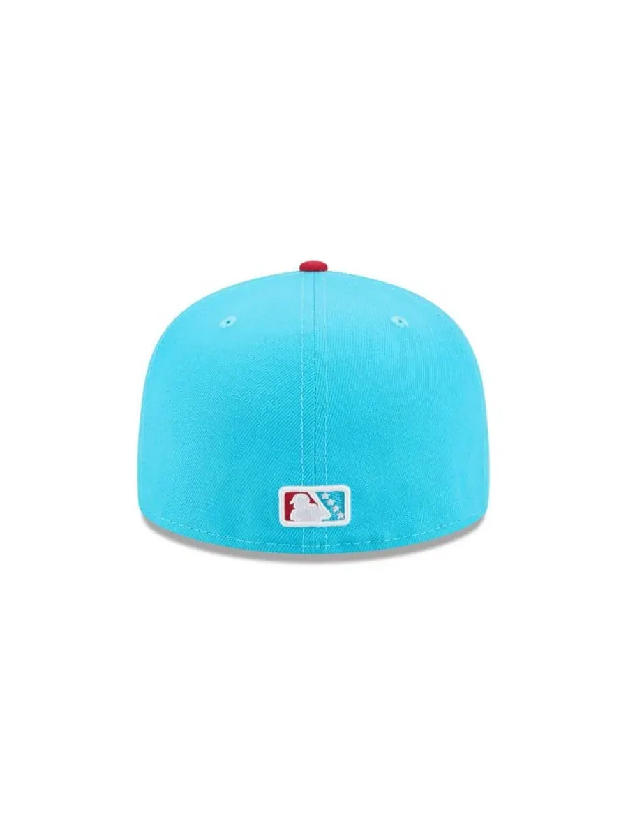 Бейсболка New Era с высокой тульей, с плоским козырьком, Clearwater Threshers Theme Nights New Era — изображение 4 из 4