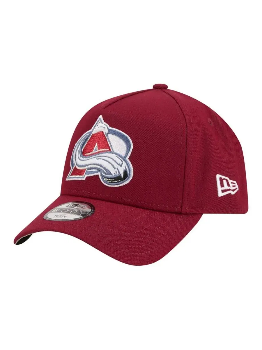 Бейсболка Big Boys and Girls бордового цвета Colorado Avalanche 9FORTY A-Frame с регулируемой