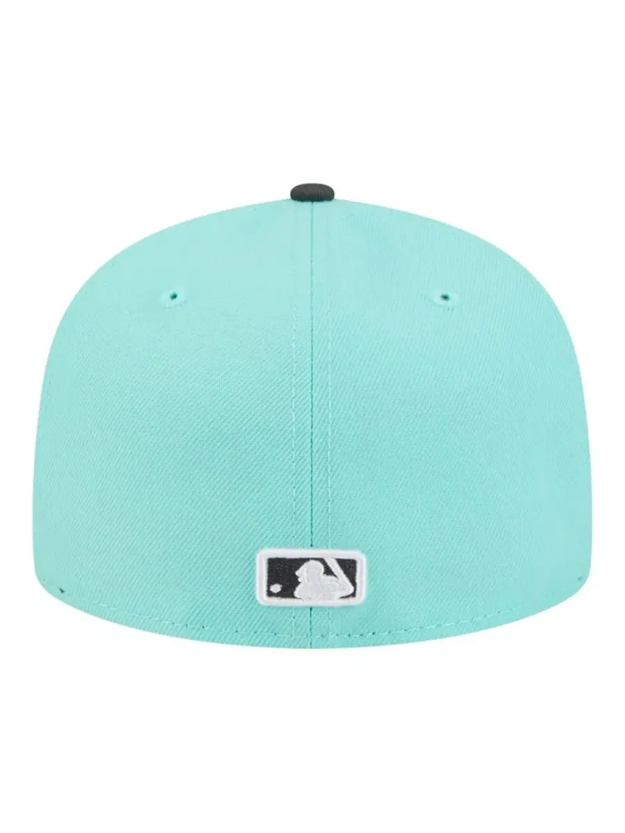Кепка с принтом Detroit Tigers Two-Tone Color Pack 59FIFTY New Era — изображение 4 из 5, темно-серый