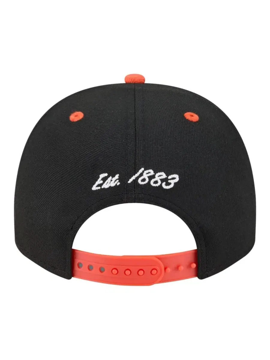 Кепка-снэпбек с вышивкой San Francisco Giants Arched A-Frame 9FIFTY New Era — изображение 4 из 7, черный оранжевый