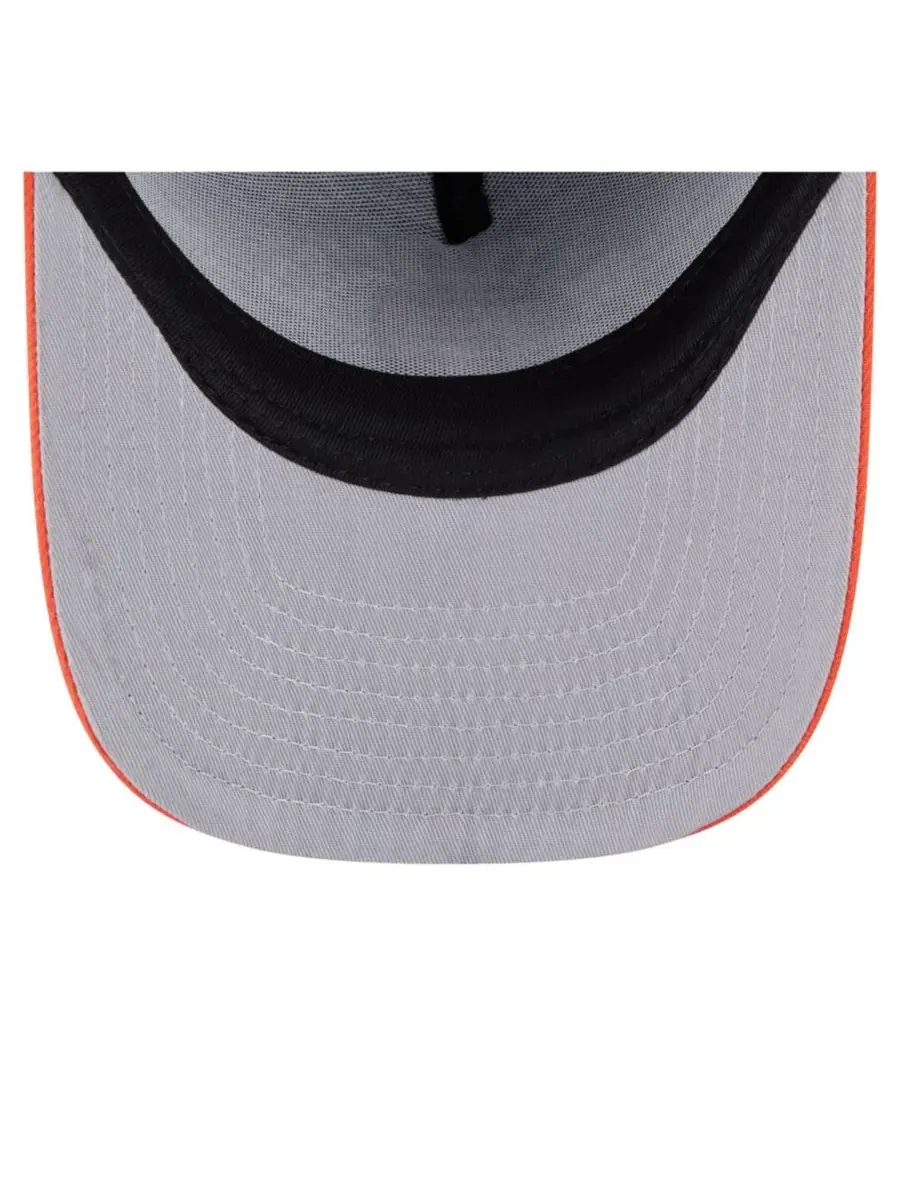 Кепка-снэпбек с вышивкой San Francisco Giants Arched A-Frame 9FIFTY New Era — изображение 5 из 7, черный оранжевый