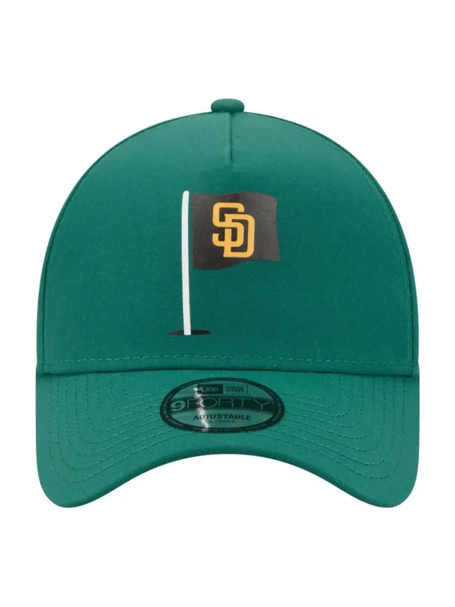 Кепка с принтом San Diego Padres New Era — изображение 2 из 5, зеленый