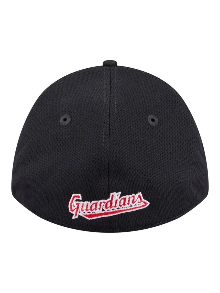 Кепка New Era 39THIRTY Flex Hat с вышивкой Cleveland Guardians — изображение 4 из 5, темно-синий