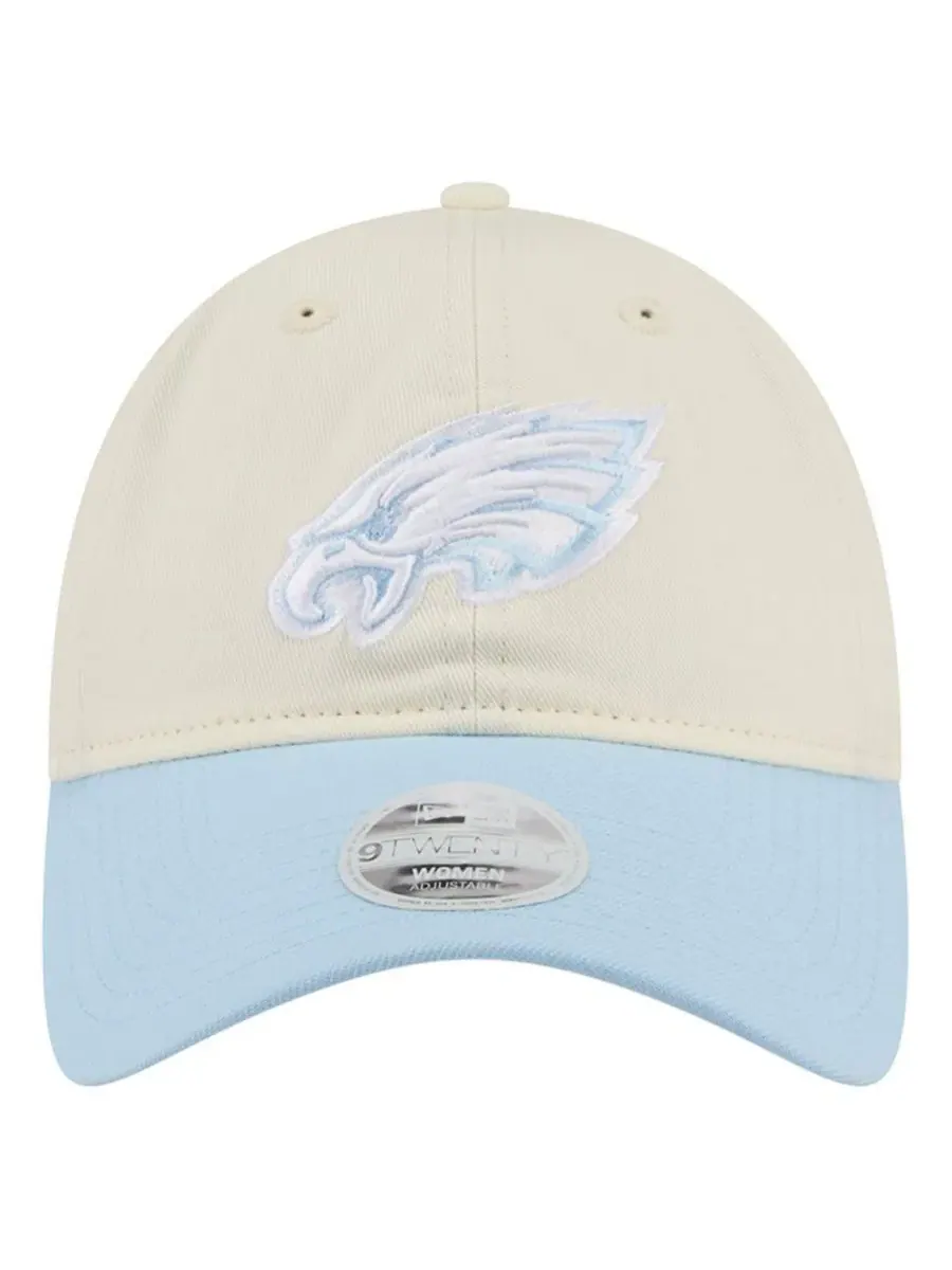 Кепка Philadelphia Eagles 9TWENTY New Era — изображение 2 из 5, кремовый синий