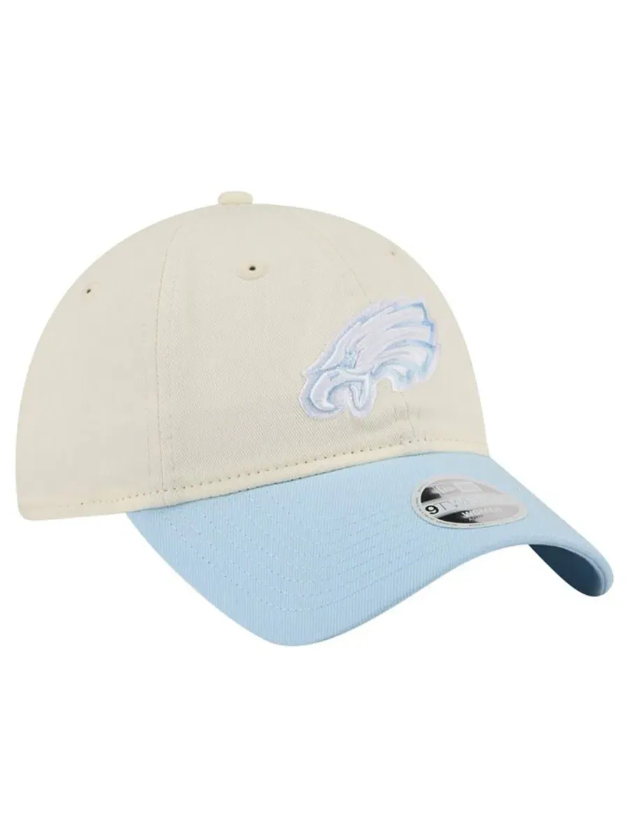 Кепка Philadelphia Eagles 9TWENTY New Era — изображение 3 из 5, кремовый синий
