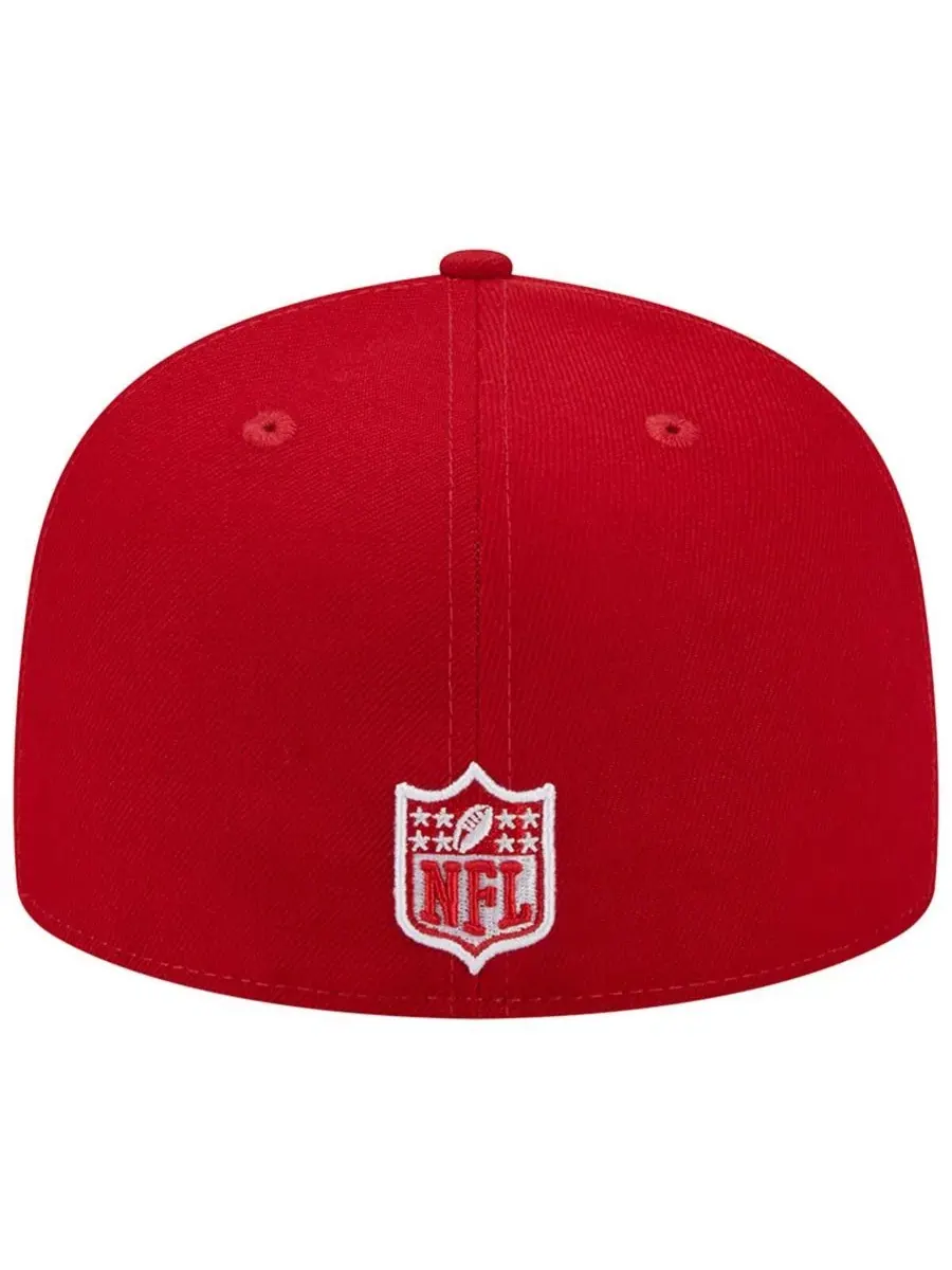 Кепка New Era Los Angeles Chargers Super Bowl XXIX Main Patch 59FIFTY — изображение 4 из 4, алый