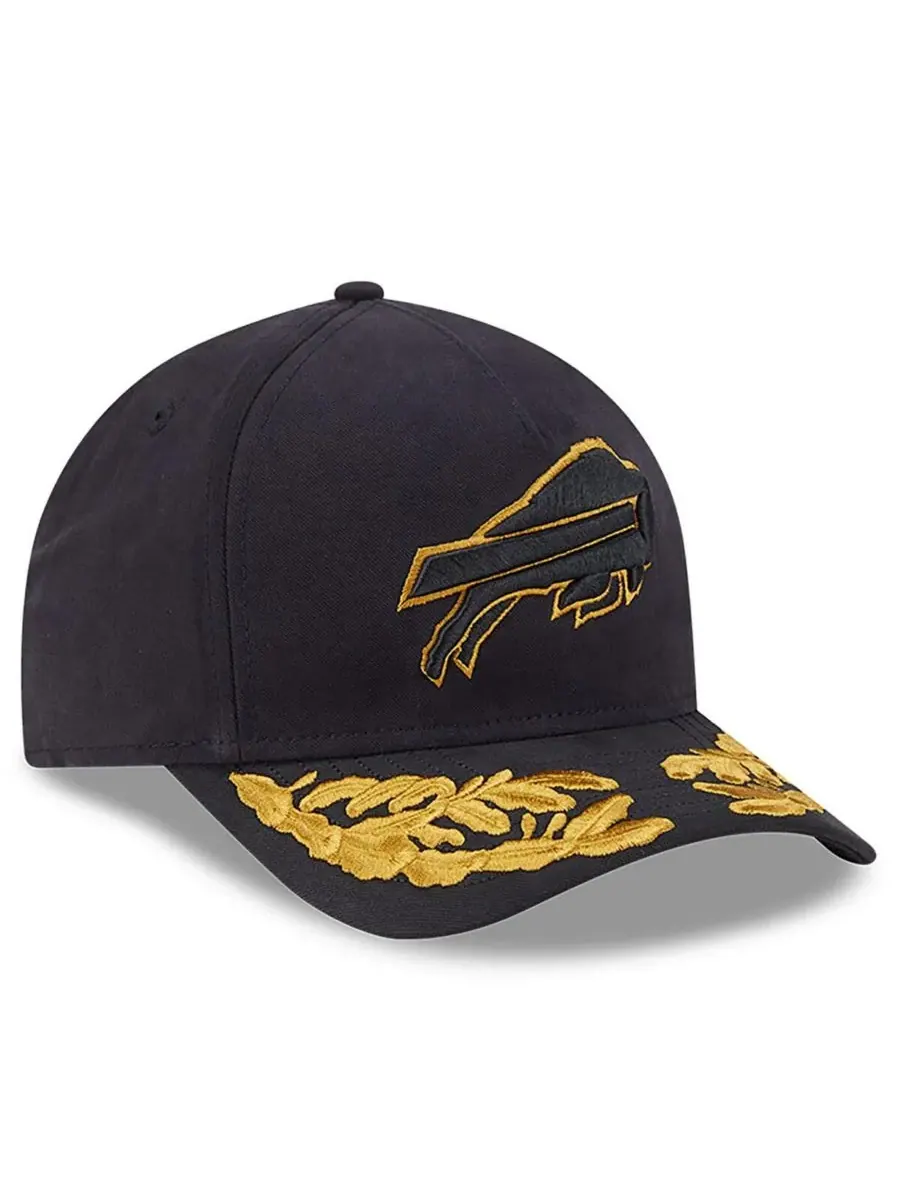 New Era Мужская регулируемая кепка Alpha Industries Buffalo Bills A-Frame 9FORTY черного цвета от — изображение 2 из 4