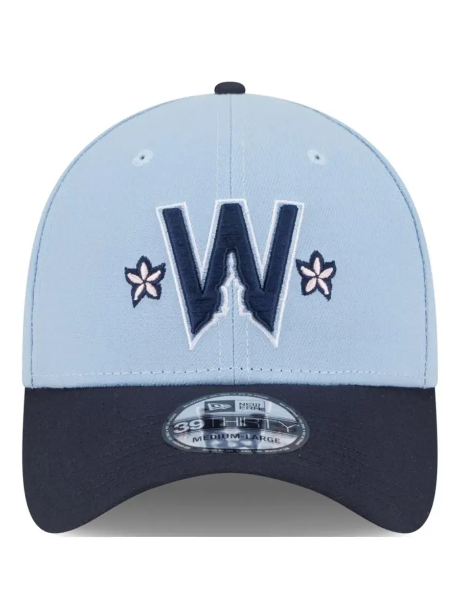 New Era Мужская черная бейсболка Washington Nationals 2025 City Connect 39THIRTY Flex — изображение 2 из 5, черный