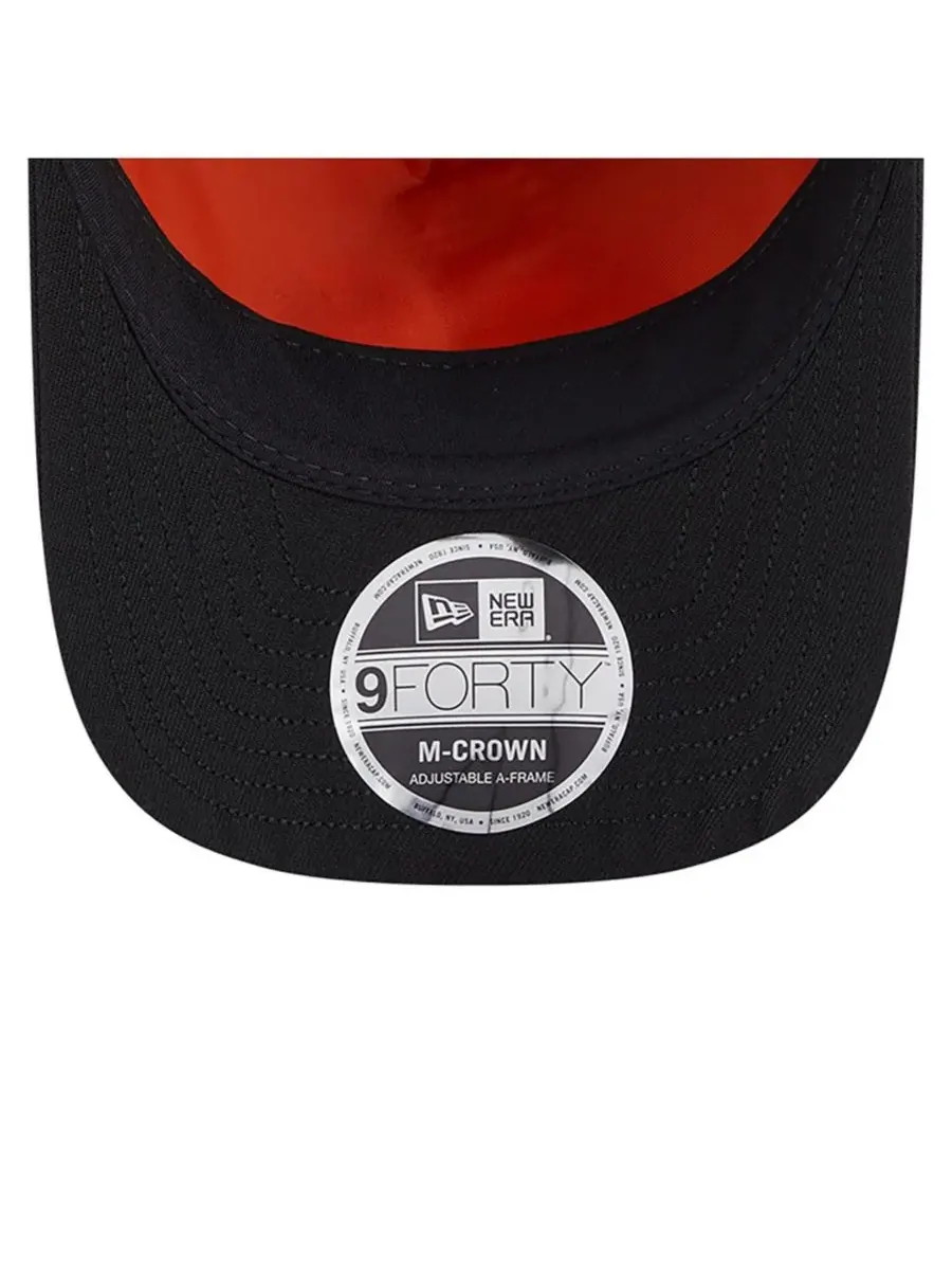 New Era Мужская черная регулируемая кепка Pittsburgh Steelers A-Frame 9FORTY — изображение 2 из 5, черный