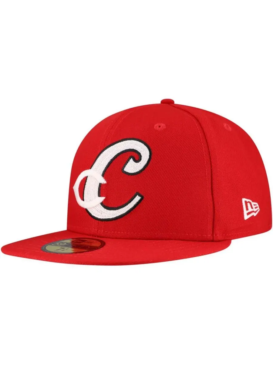 New Era Мужская красная бейсболка Cincinnati Reds Duo Logo 2.0 59FIFTY