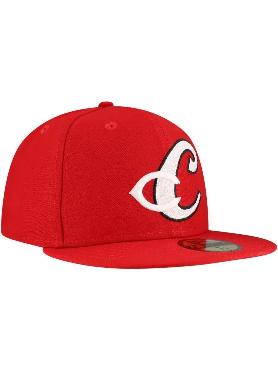 New Era Мужская красная бейсболка Cincinnati Reds Duo Logo 2.0 59FIFTY — изображение 4 из 5, красный