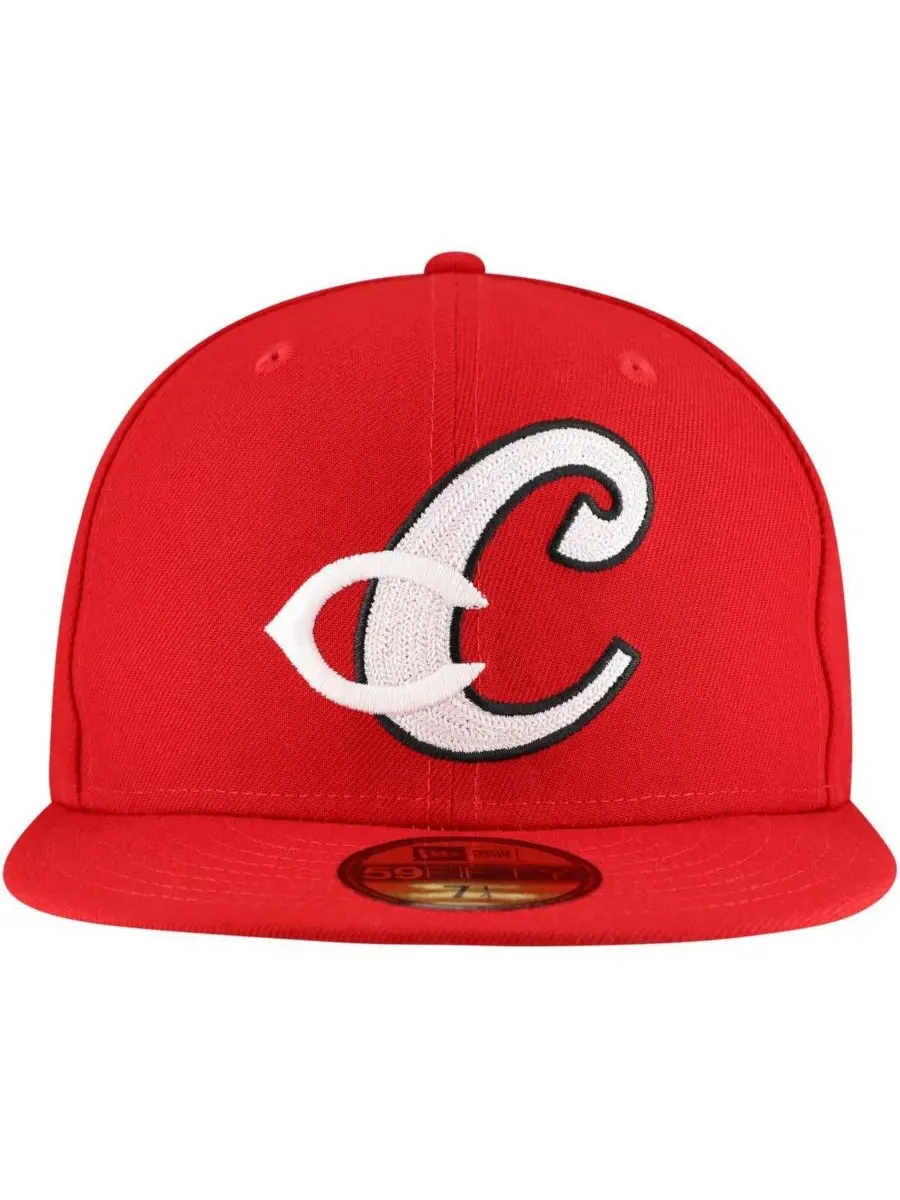 New Era Мужская красная бейсболка Cincinnati Reds Duo Logo 2.0 59FIFTY — изображение 5 из 5, красный