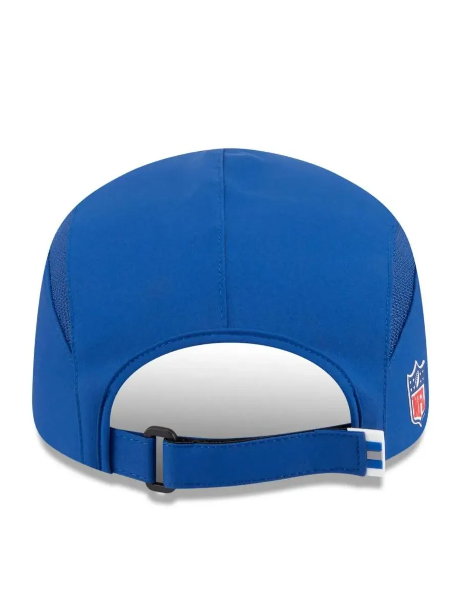 Мужская регулируемая бейсболка Royal Indianapolis Colts 2025 Sideline Runner New Era — изображение 2 из 5, королевский