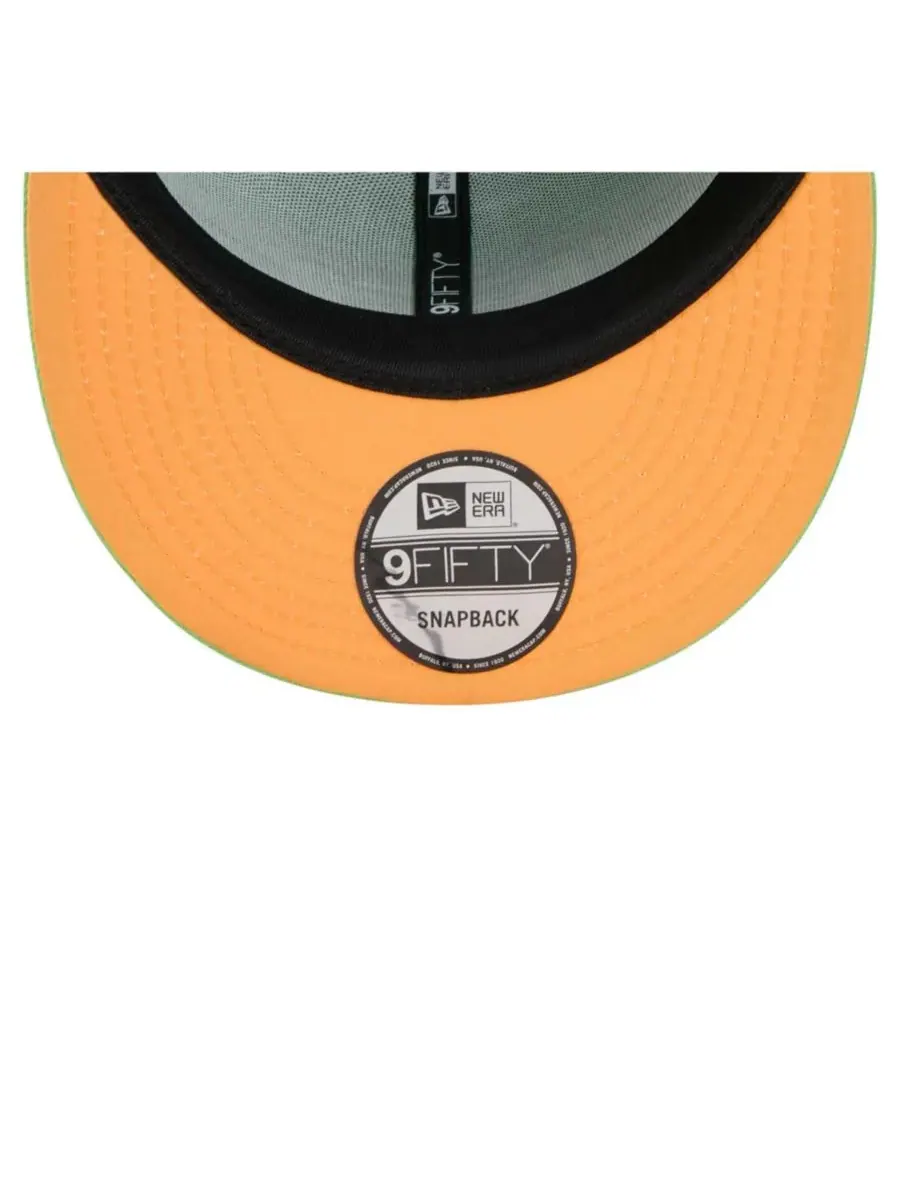 New Era Мужская зеленая кепка-снепбэк Teenage Mutant Ninja Turtles Michelangelo 9Fifty — изображение 2 из 5, зеленый