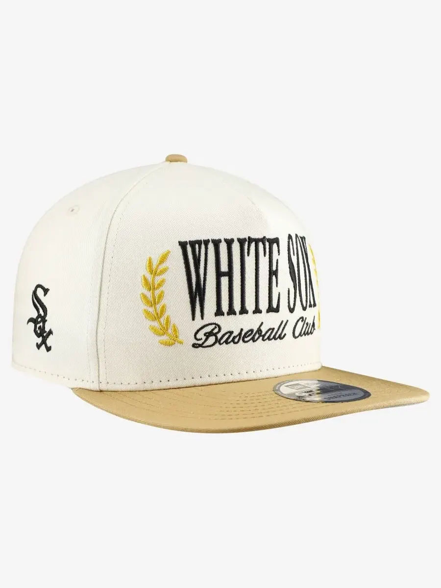 Кепка-снэпбек с вышивкой Chicago White Sox, модель Club 9FIFTY A-Frame New Era