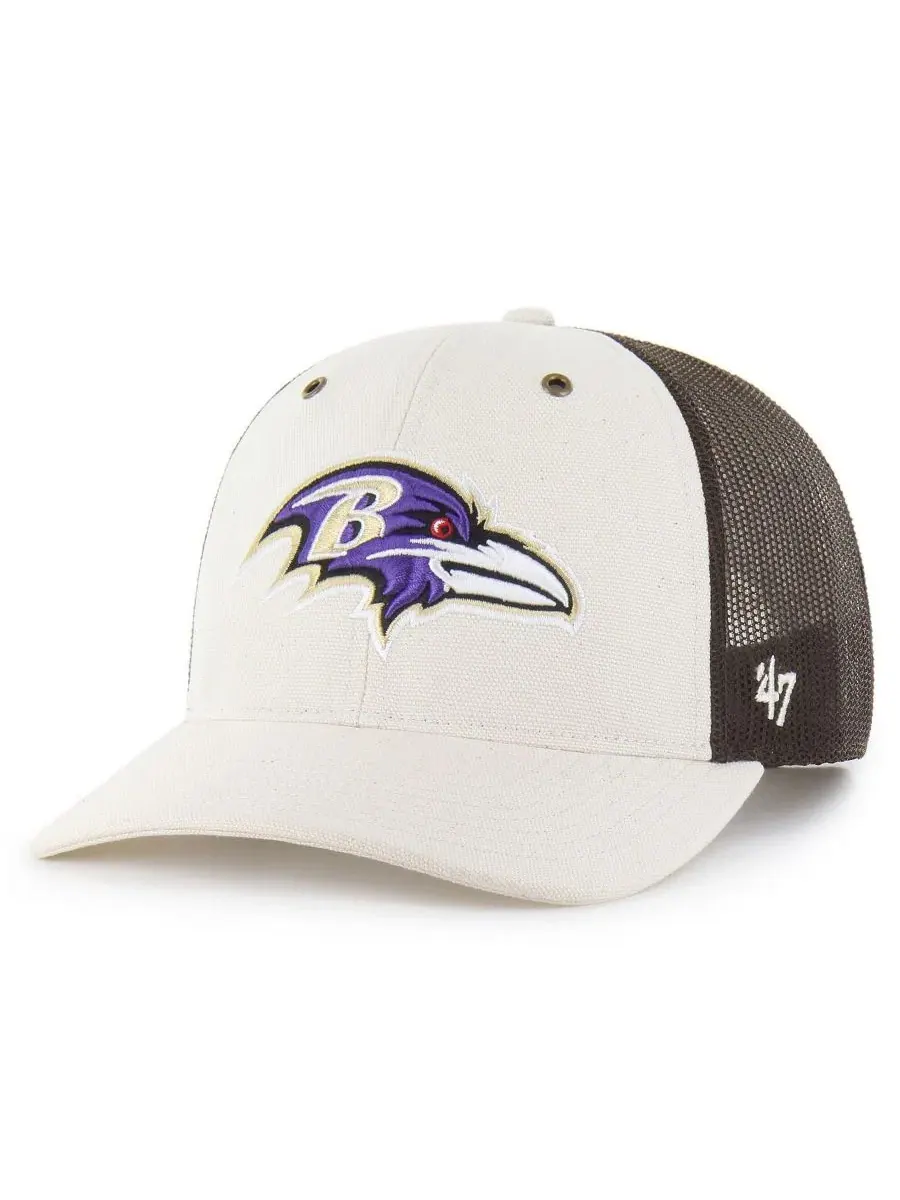 Кепка-тракер с сеткой, с эмблемой Baltimore Ravens, Carhartt x '47