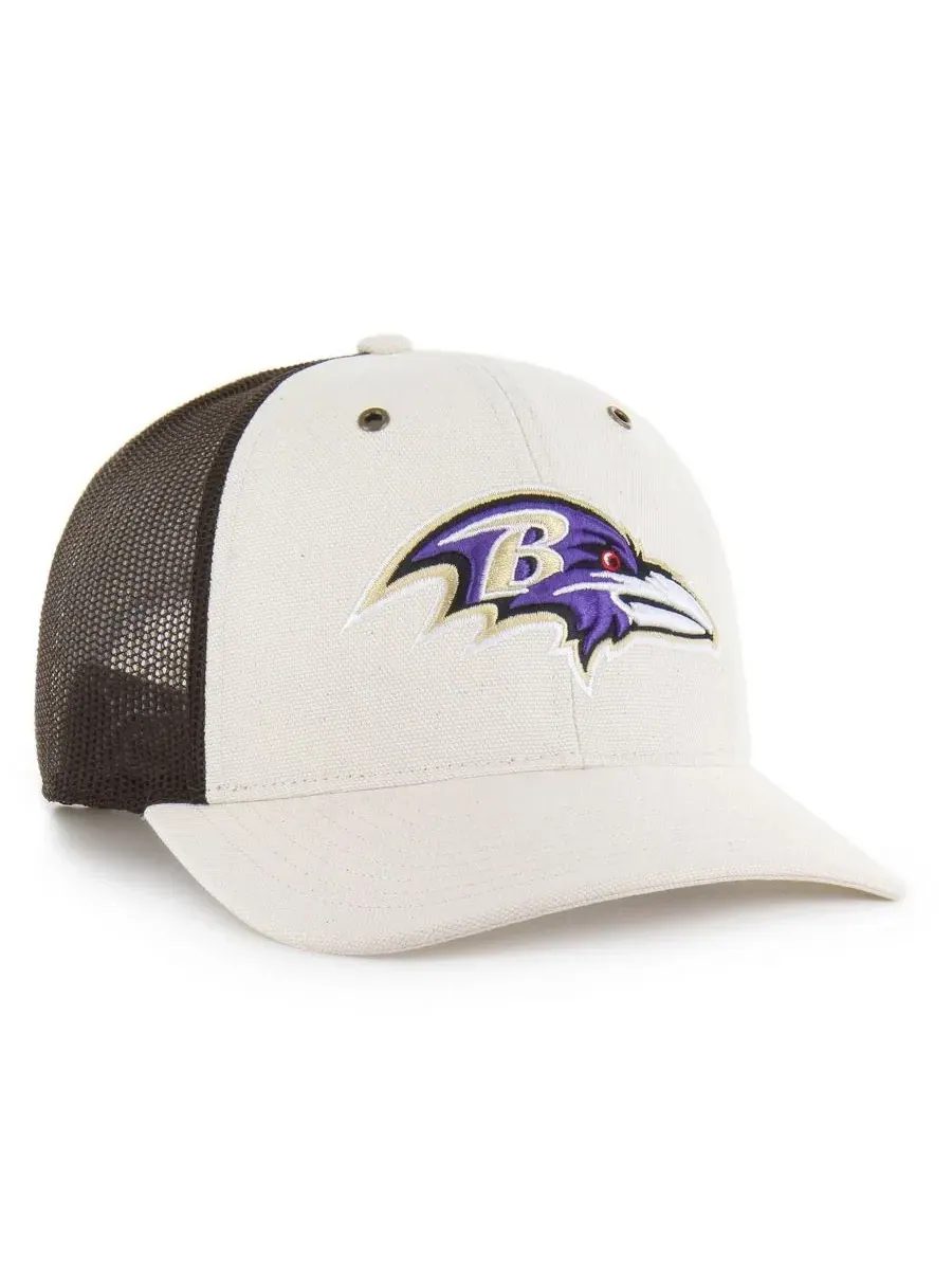Кепка-тракер с сеткой, с эмблемой Baltimore Ravens, Carhartt x '47 — изображение 2 из 4, прозрачный