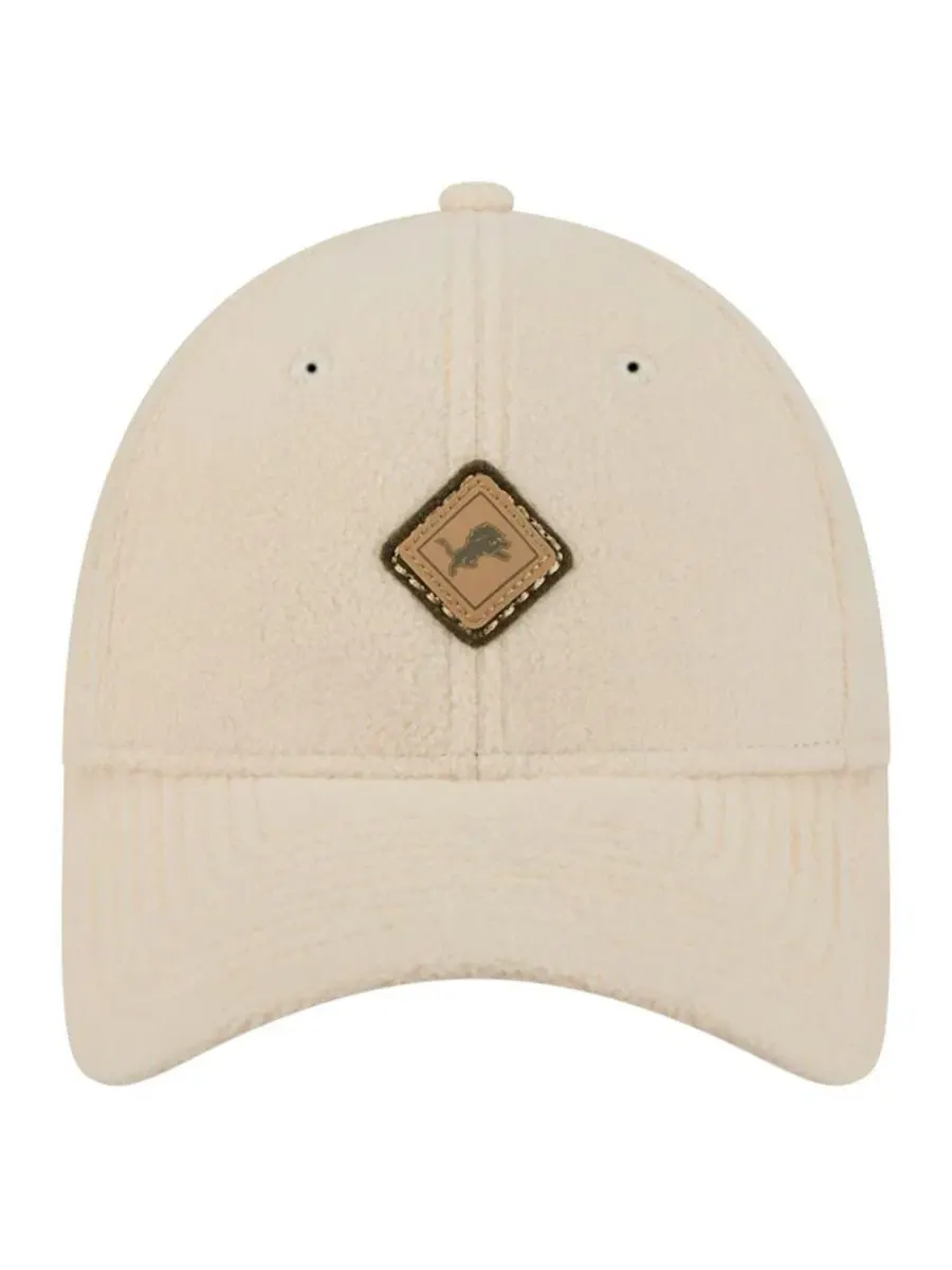 Кепка с подкладкой из флиса, модель Comfy 9FORTY New Era — изображение 4 из 4, бежевый