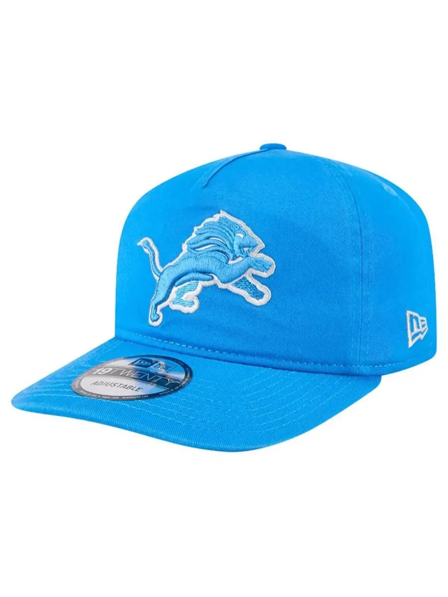 New Era Мужская синяя регулируемая кепка Detroit Lions Team 19TWENTY