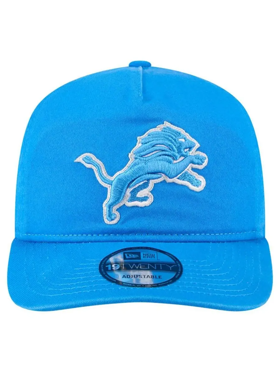 New Era Мужская синяя регулируемая кепка Detroit Lions Team 19TWENTY — изображение 5 из 5, синий