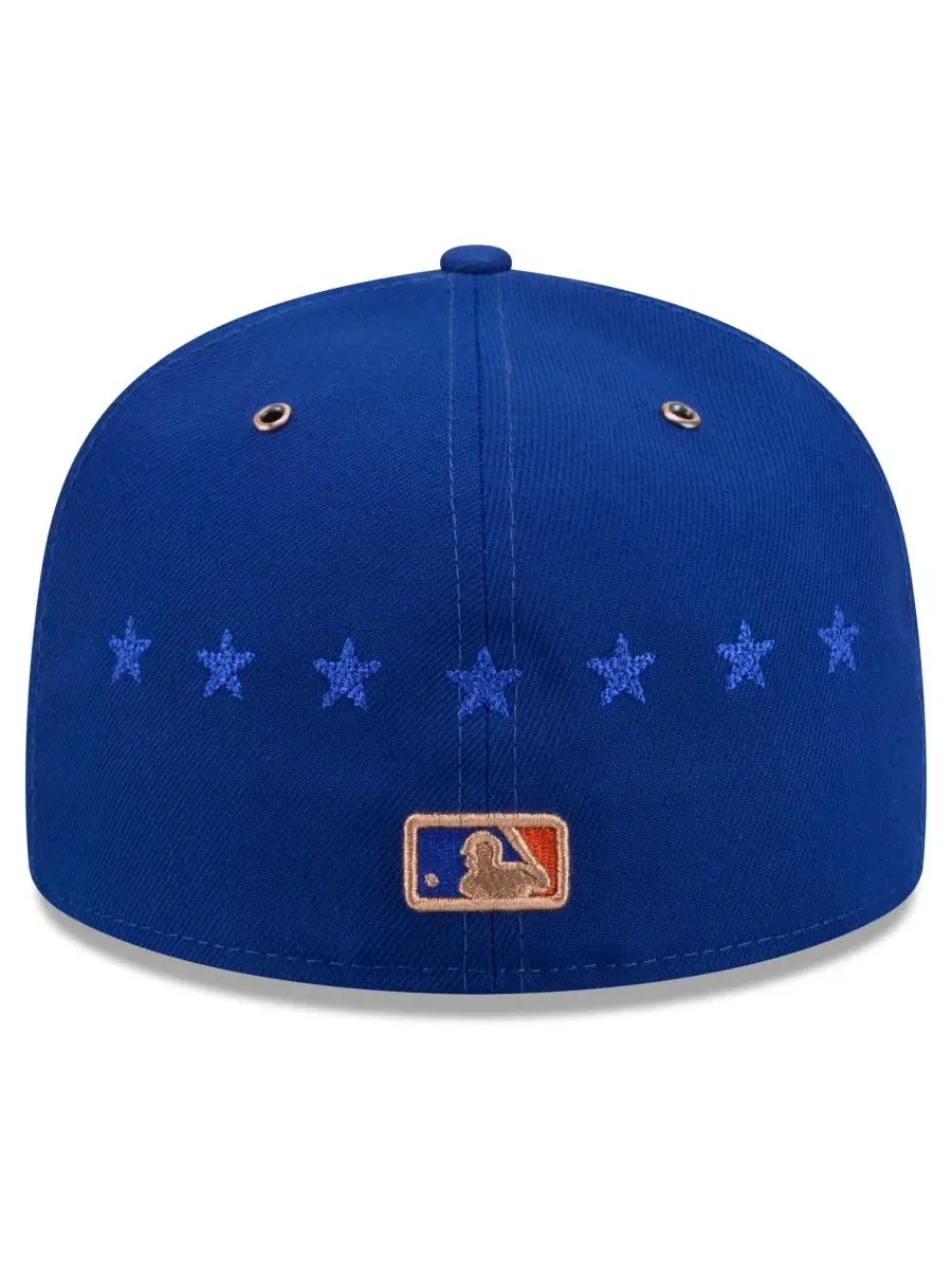Кепка New York Mets 59FIFTY с вышивкой New Era — изображение 4 из 5, королевский