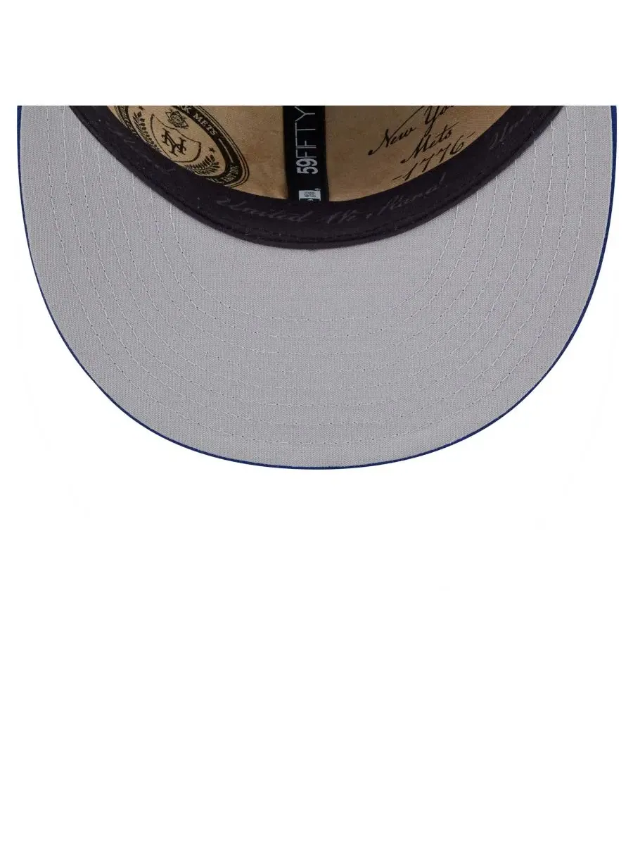 Кепка New York Mets 59FIFTY с вышивкой New Era — изображение 5 из 5, королевский